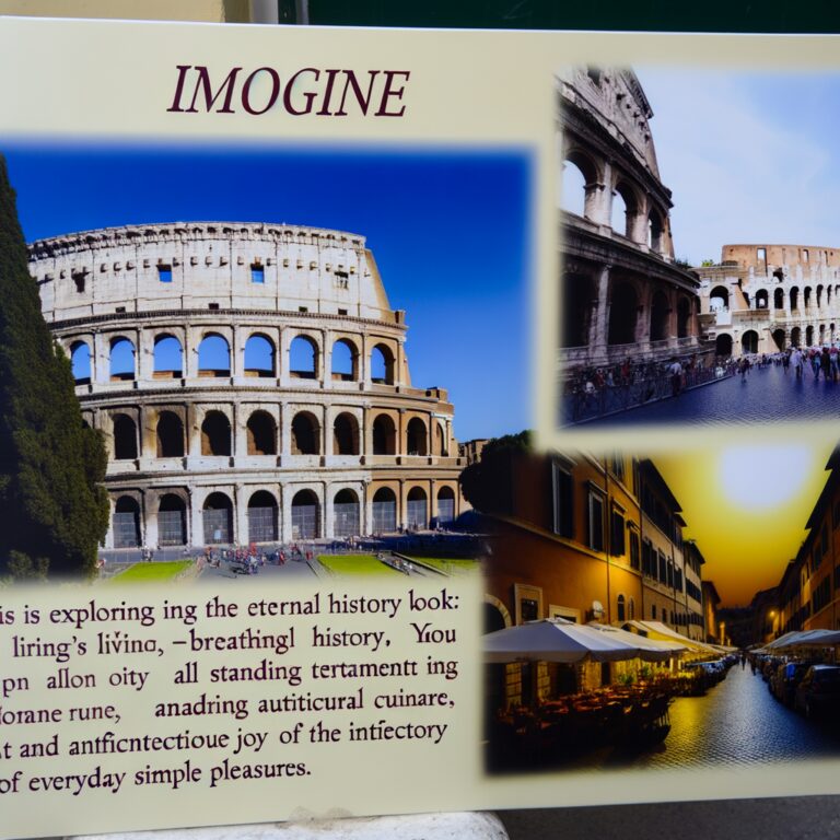 Descobrindo Roma: Um Guia Completo para Explorar a Cidade Eterna