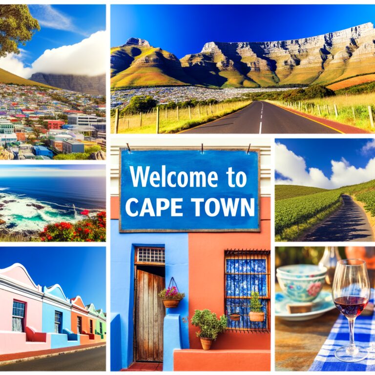 Guia Turístico Completo da Cidade do Cabo: Aventura, Cultura e Beleza Natural